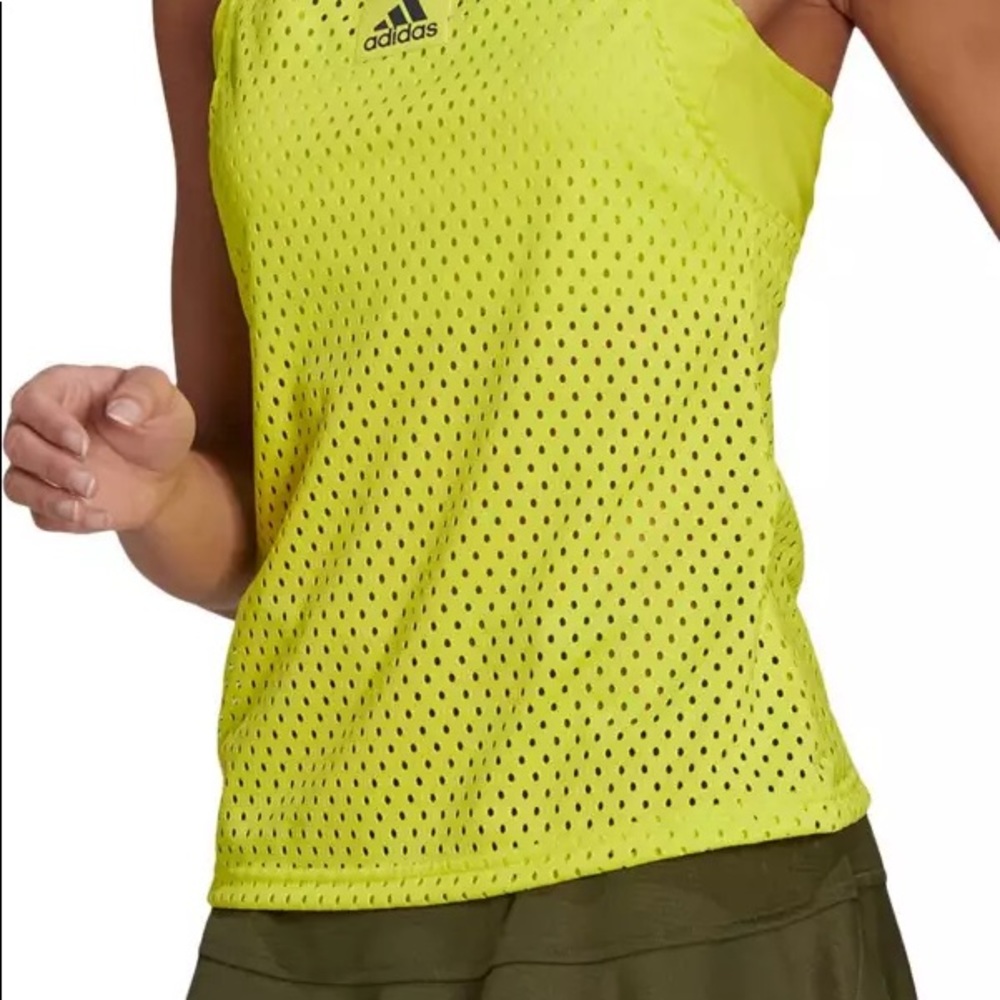 adidas Women's Tennis HEAT.RDY Y-Tank Top - Small